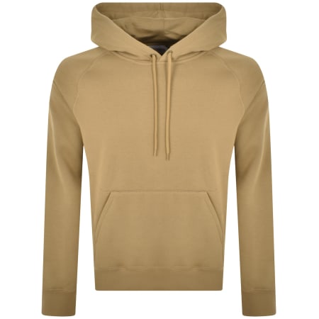 Carhartt WIP Script Hoodie Beige Mainline Menswear